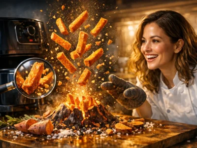 Batata Doce na Airfryer: O Segredo Crocante Revelado!