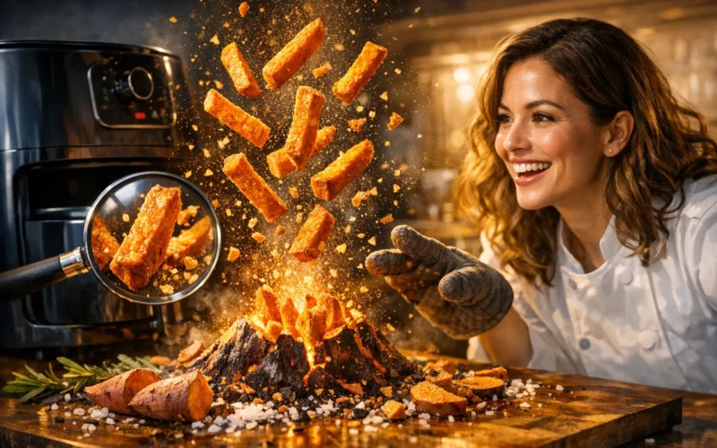 Batata Doce na Airfryer: O Segredo Crocante Revelado!