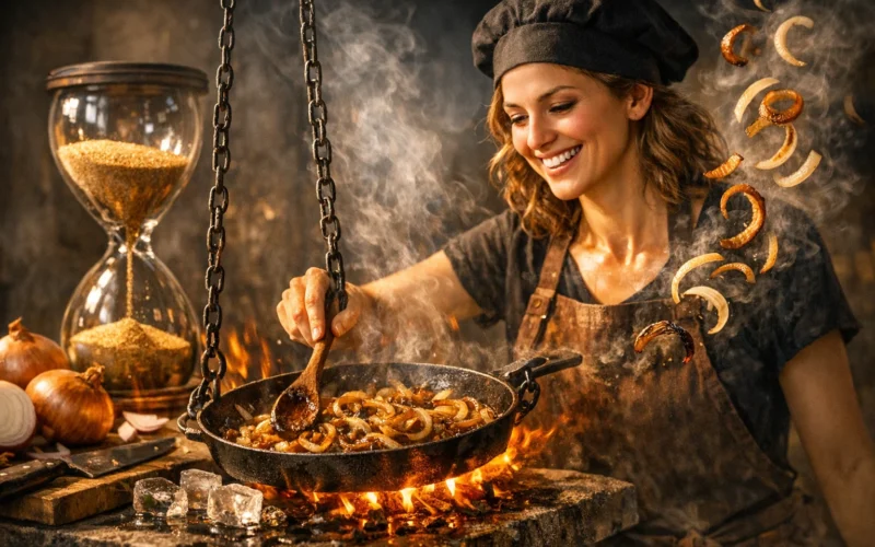 Cebola Caramelizada Perfeita: O Segredo Revelado!