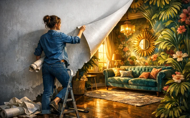 Colocar Papel de Parede: Guia Fácil para Transformar sua Casa