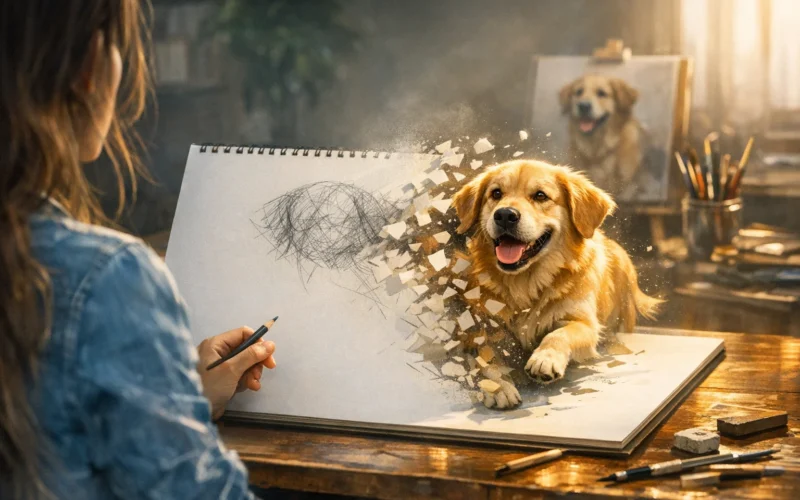 Desenhar um Cachorro: O Segredo Para Iniciantes em 2026