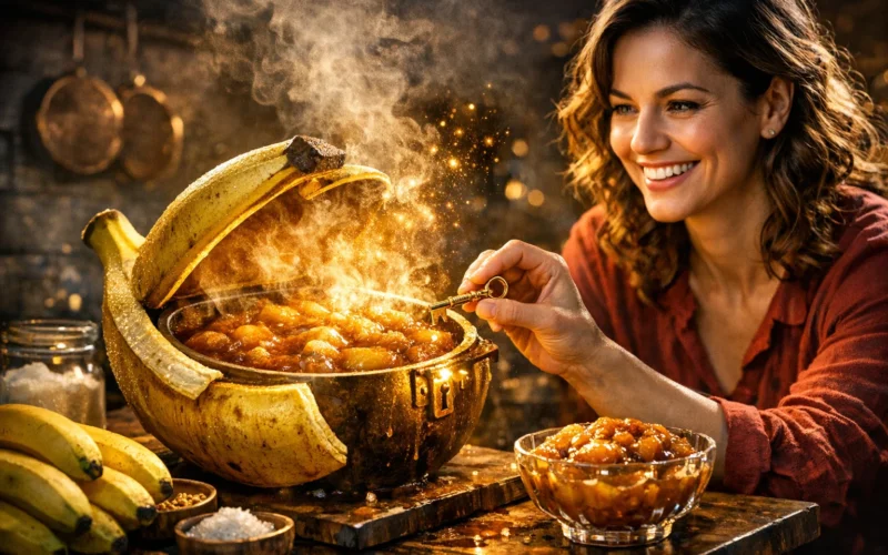 Doce de Banana Cremoso: Segredo Revelado para Fazer Perfeito!