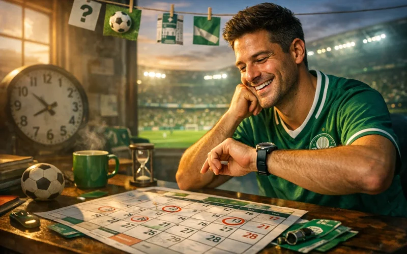 É que tá o jogo do Palmeiras? Veja o calendário de Abril 2026!