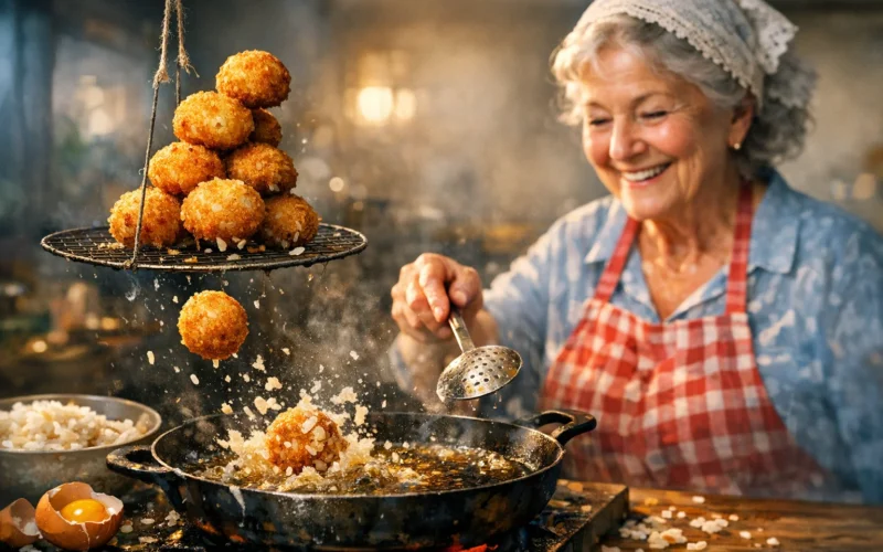 Faça Bolinho de Arroz Perfeito: Segredo da Vovó Revelado!