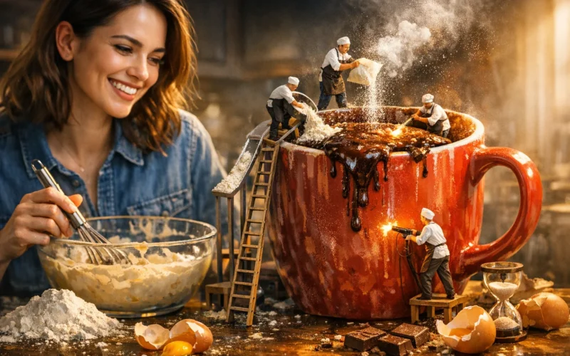 Faça Bolo de Caneca Perfeito: O Segredo Rápido e Sem Erro!