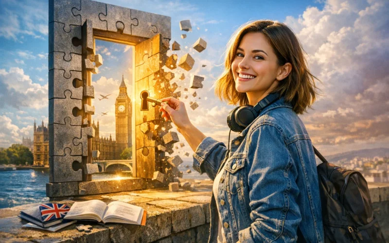 Falar em Inglês: O Segredo para Destravar Sua Fala em 2026