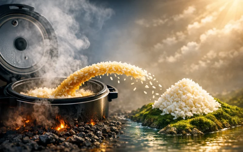 Fazer Arroz na Panela Elétrica: O Segredo Soltinho!