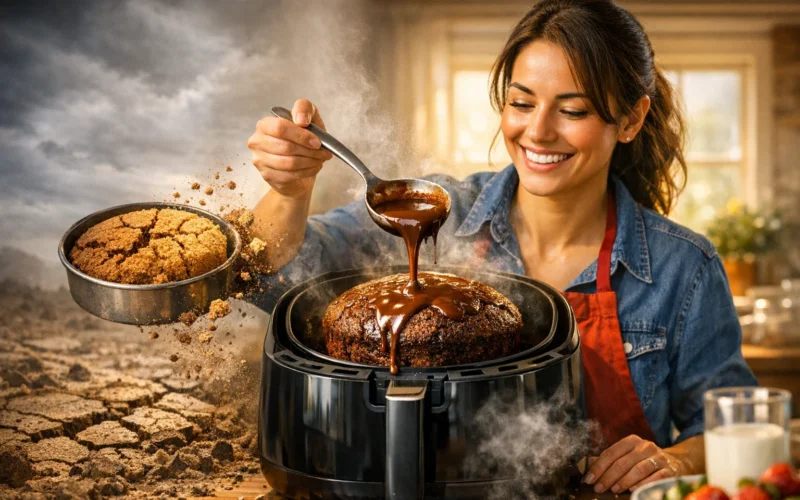 Fazer Bolo na Airfryer: Segredo do Bolo Molhadinho Revelado!