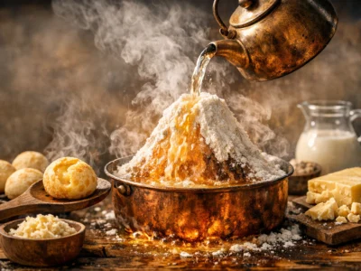 Fazer Pão de Queijo Perfeito: O Segredo do Escaldar Revelado