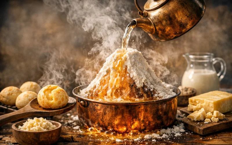 Fazer Pão de Queijo Perfeito: O Segredo do Escaldar Revelado
