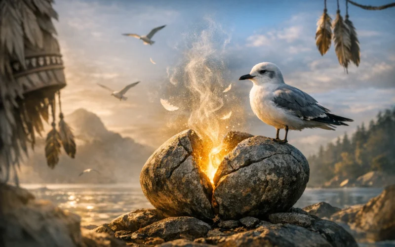 Gaivota Pequena em Tupi-Guarani: O Segredo de 'Ati'