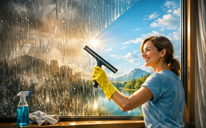 Limpiar Cristales Perfectamente: O Segredo Revelado!