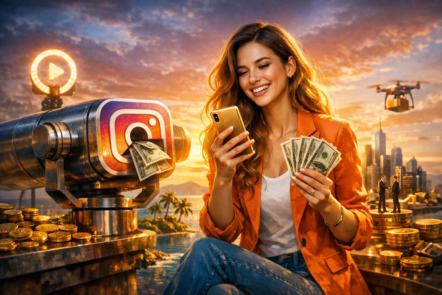 Monetizar o Instagram em 2026: O Guia Definitivo!
