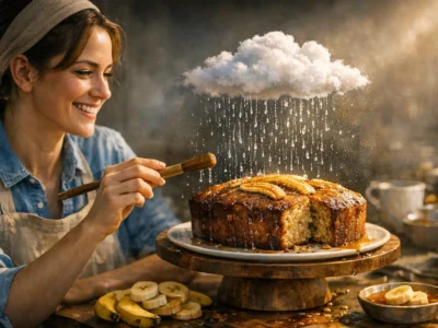 Se Faz Bolo de Banana Perfeito: O Segredo da Umidade