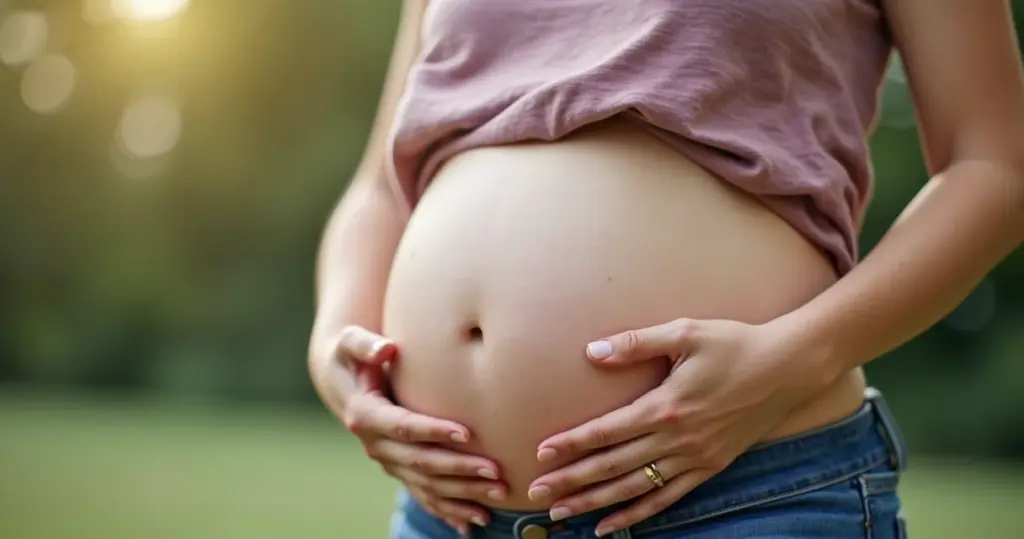 Tem saber se está grávida apertando a barriga? Descubra!