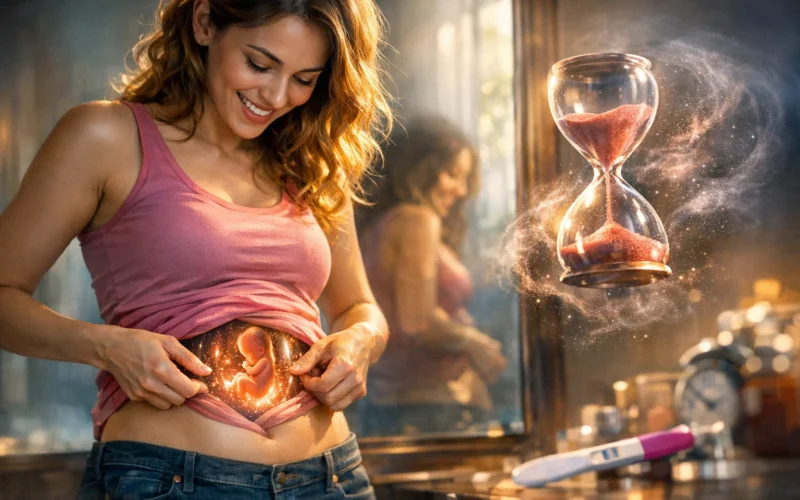 Tem saber se está grávida apertando a barriga? Descubra!