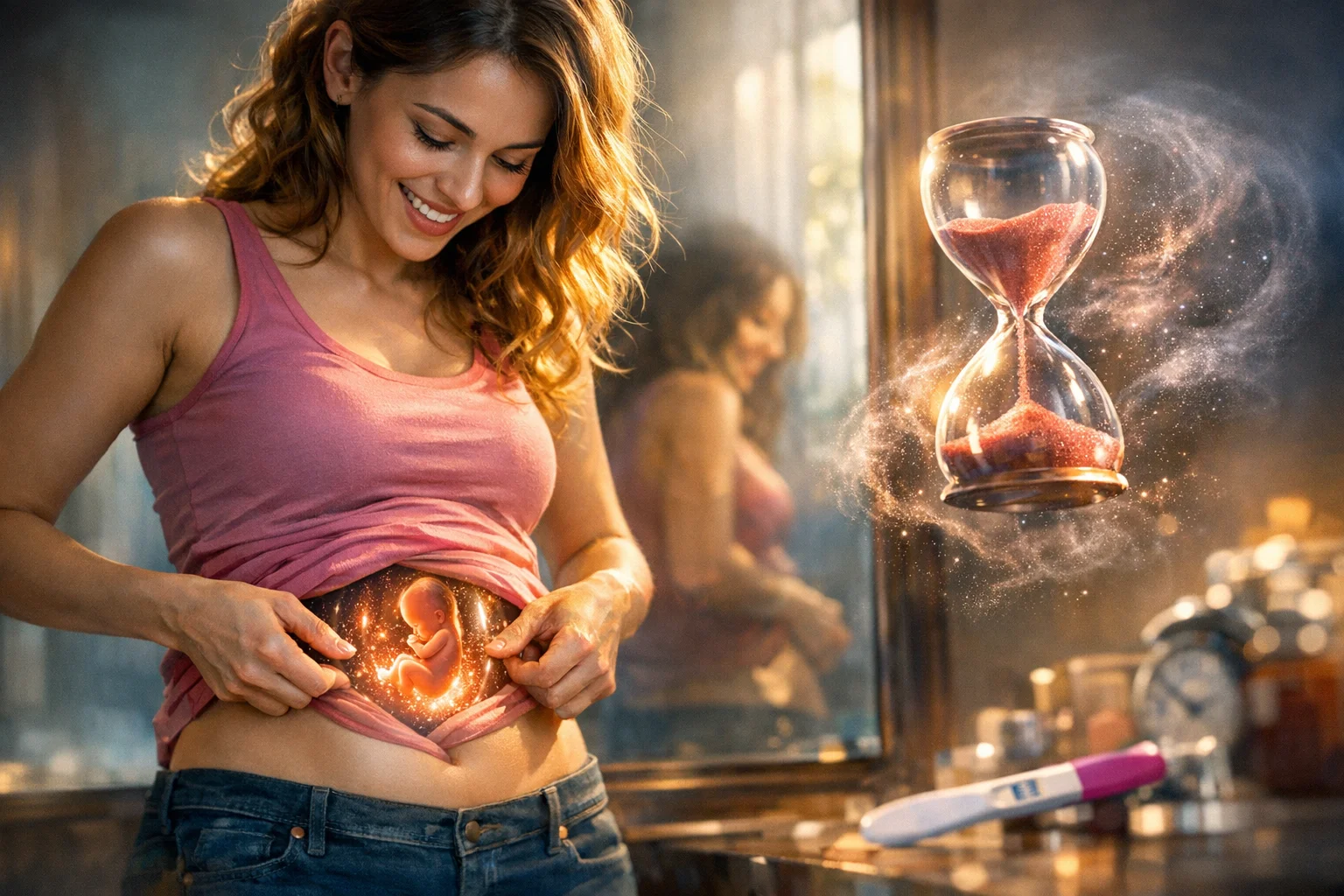 Tem saber se está grávida apertando a barriga? Descubra!