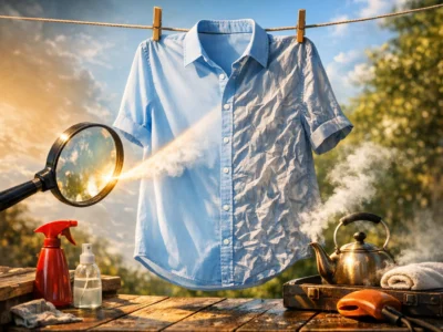 Tirar Amassado da Roupa Sem Ferro: 5 Truques Infalíveis!