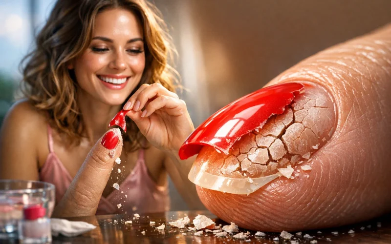 Tirar Esmalte em Gel em Casa: O Truque Sem Danificar Unhas!