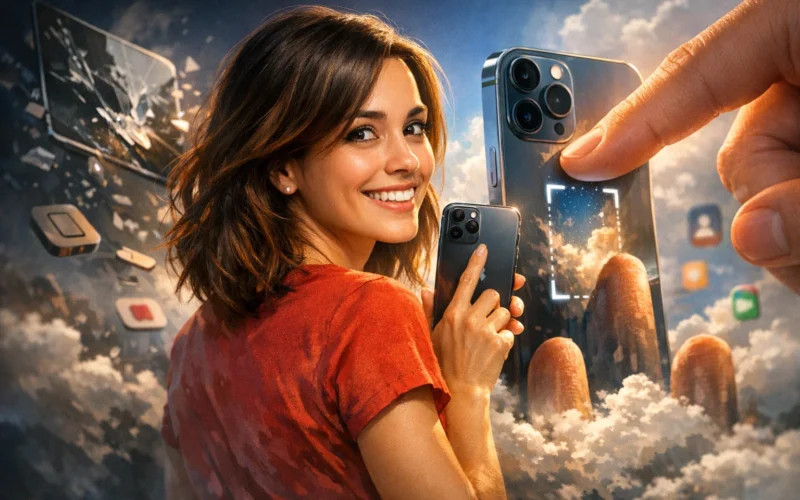 Tirar Print no iPhone: O Segredo do Toque Traseiro Revelado!