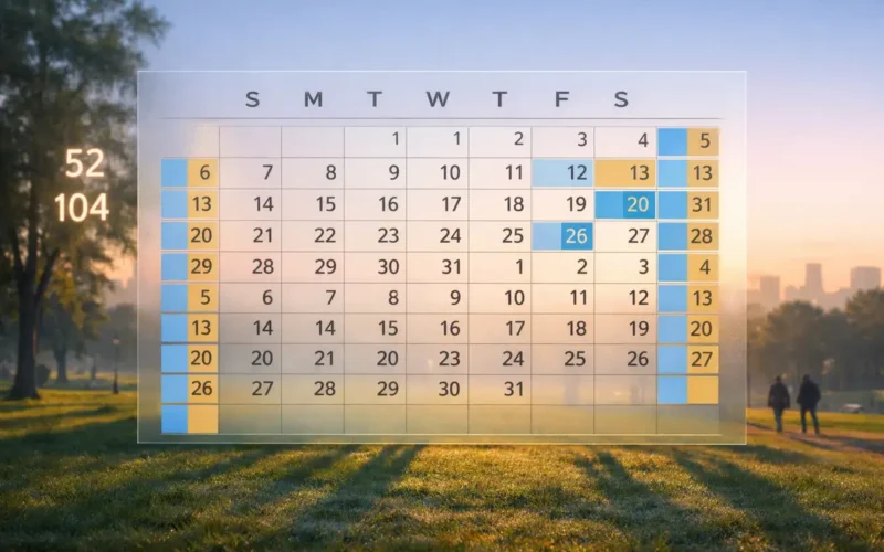 Quantos finais de semana tem um ano? Resposta exata, cálculo e quando existem 53